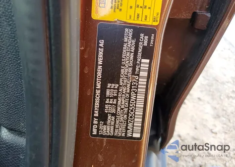 2013 Mini Cooper S Countryman z USA, uszkodzony, nr VIN WMWZC5C55DWP31378